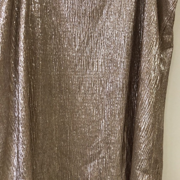 Maurices gold shimmer top XS tank top - Picture 5 of 6